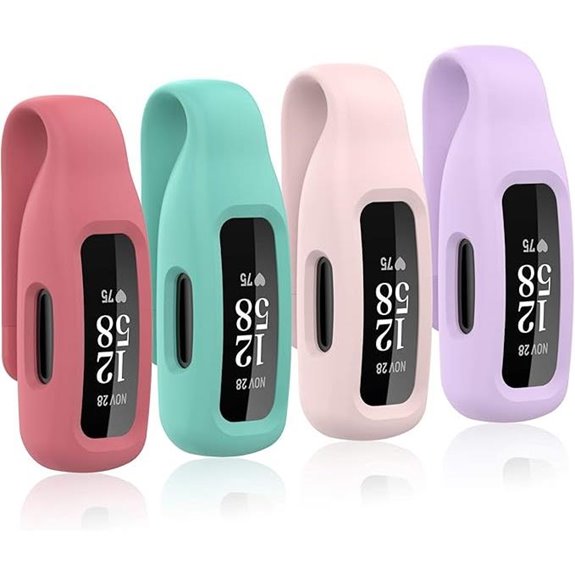 The 5 Best Clip-On Fitness Trackers of 2026: Accurate, Discreet, and Easy to Use 3 4-Pack Fitbit Inspire 2/3 Silicone Clip Cases
