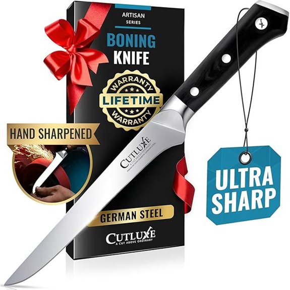 Cutluxe 6 Razor Sharp German Steel Fillet Knife