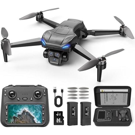 10 Best Drones With 4K Cameras in 2026: Stunning Aerial Shots Made Easy 8 GPS Drone with 4K Camera 60-Min Flight 2 Batteries