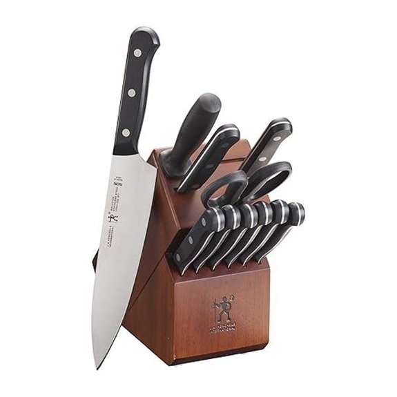15 Best Knife Block Sets for 2026 That Chefs Love 16 HENCKELS 12-Piece Knife Set with Walnut Handles