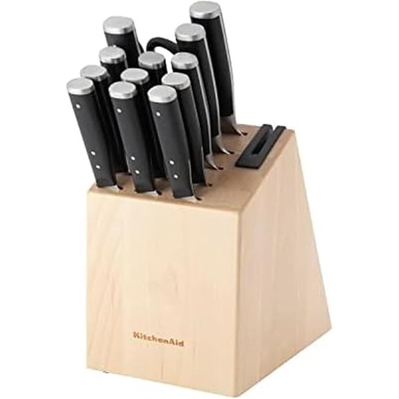 15 Best Forged Knife Sets for 2026 That Chefs Swear By 14 KitchenAid 14-Piece Japanese Stainless Steel Knife Set