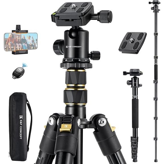 10 Best Camera Tripods for Travel in 2026: Compact, Durable, and Perfect for Adventure 5 K&F Concept 72