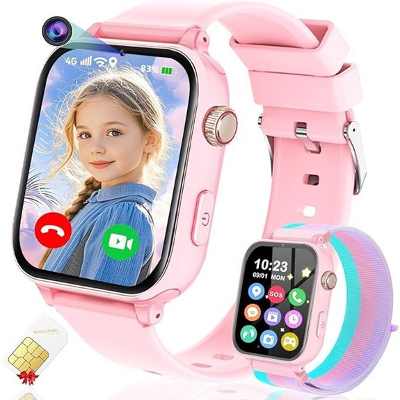 4G Kids Smart Watch GPS Tracker with Video Call