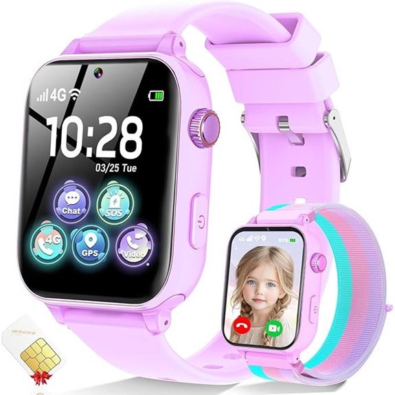 Kids GPS Smart Watch with Calling & SOS