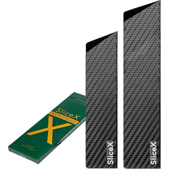 15 Best Knife Sheaths for Kitchen Knives in 2026 8 Kitchen Knife Edge Guards Set (2 Pcs)