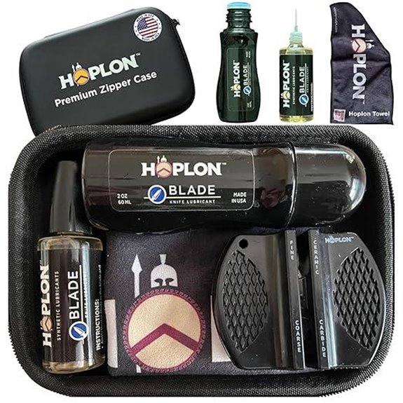 15 Best Knife Maintenance Kits for 2026 That Keep Blades Sharp 3 HOPLON Knife Care Kit with Oil & Sharpener