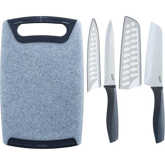 15 Best Cutting Boards for Knives in 2026 That Chefs Recommend 4 Glad 5-Piece Knife Set with Cutting Board