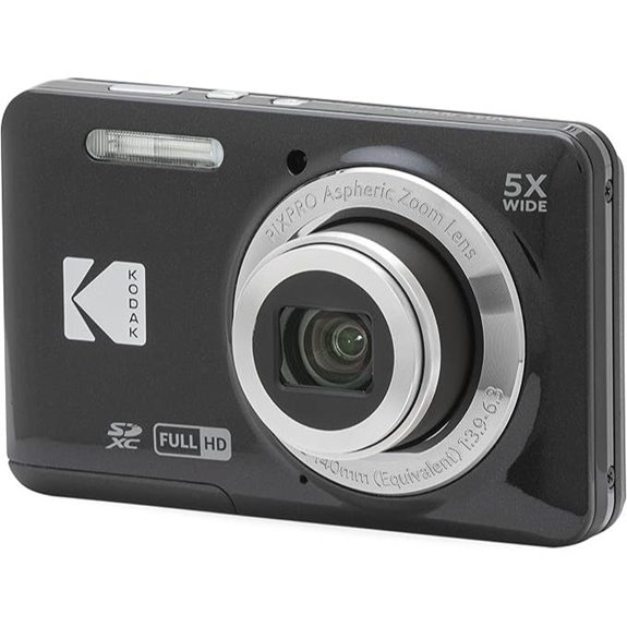 15 Best Compact Cameras for Travel in 2026: Capture Every Adventure With Ease 5 KODAK PIXPRO FZ55-BK 16MP Digital Camera with Zoom