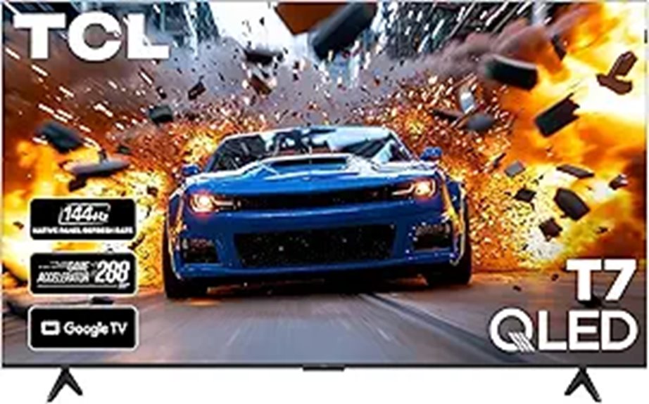 TCL 75-Inch T7 QLED 4K HDR Smart TV-Inch T7 QLED 4K HDR Smart TV