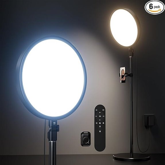 10 Best Ring Lights for Video in 2026: Brighten Your Content Like a Pro 3 Weilisi Large Ring Light with Stand and Remote