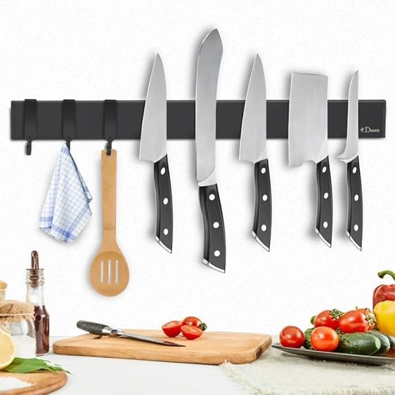 15 Best Magnetic Knife Strips for 2026 That Chefs Rave About 14 Dmore Magnetic Wall Knife Holder with Hooks