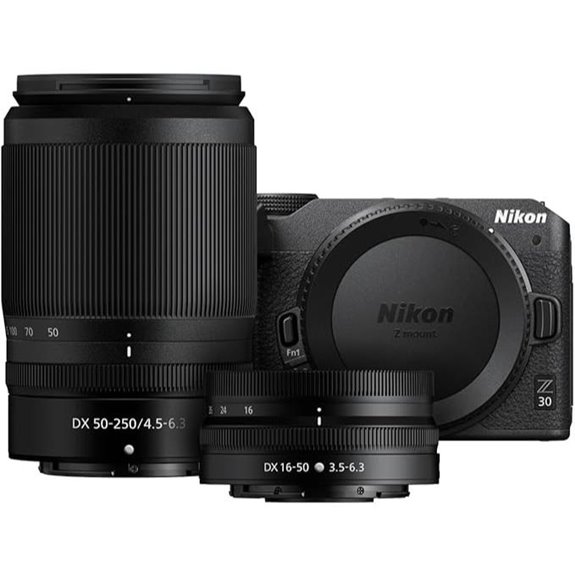 Nikon Z 30 Mirrorless Camera with Two Lenses