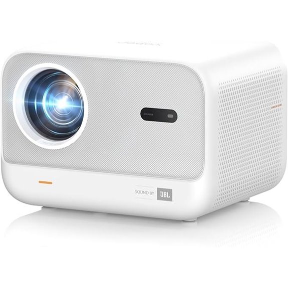 10 Best Ultra Short Throw Projectors of 2026 for a Crisp, Big Screen Experience 5 Yaber 4K WiFi Bluetooth Portable Projector with 3D Sound