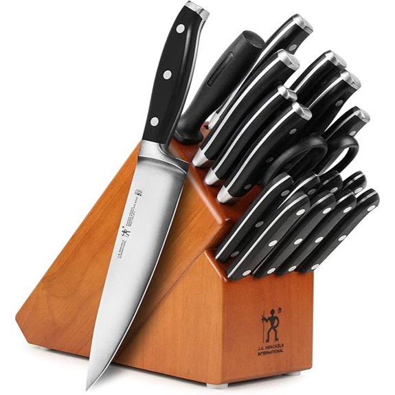 15 Best Forged Knife Sets for 2026 That Chefs Swear By 5 HENCKELS Forged Premio 19-pc Knife Block Set