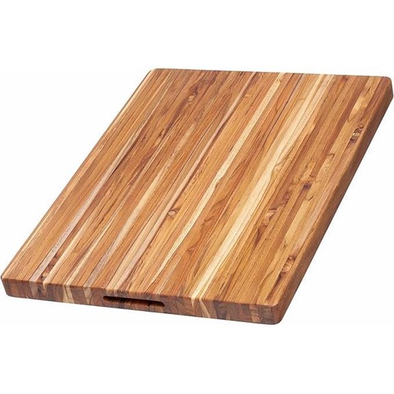 15 Best Knife Friendly Cutting Boards for 2026 9 Teakhaus XL Reversible Wood Cutting Board with Handles