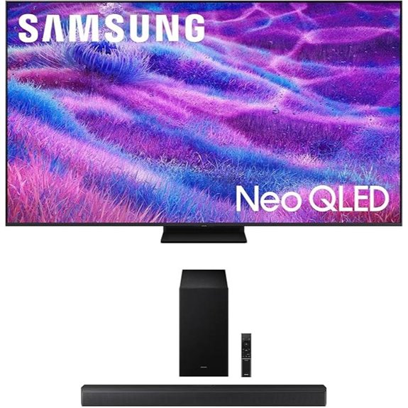 Samsung QN80F Neo QLED 4K TV with Soundbar (2025)