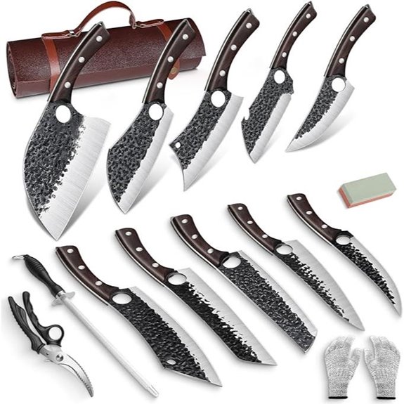 15 Best Forged Knife Sets for 2026 That Chefs Swear By 15 Serbian Chef Knife Set with Knife Bag