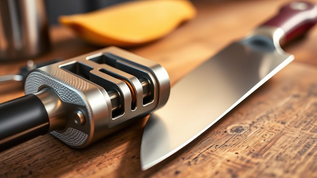 sharpening stages and safety