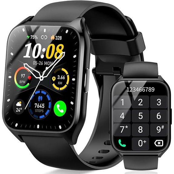 HD Smartwatch with Calls Fitness & Sleep Monitoring