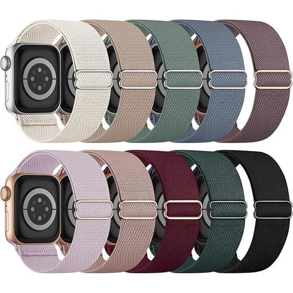 10 Pack Sport Bands for Apple Watch Series