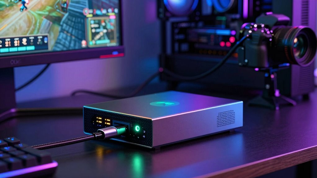 top console capture devices