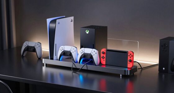 top console charging stations