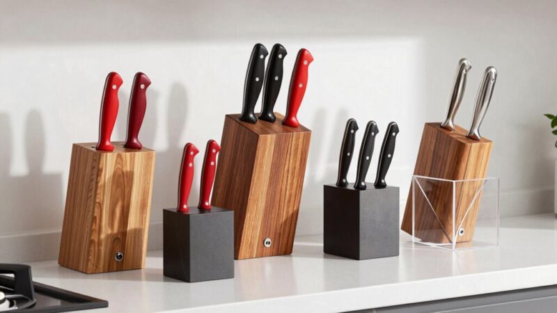 15 Best Countertop Knife Holders for 2026 That Chefs Love - Deaf Vibes