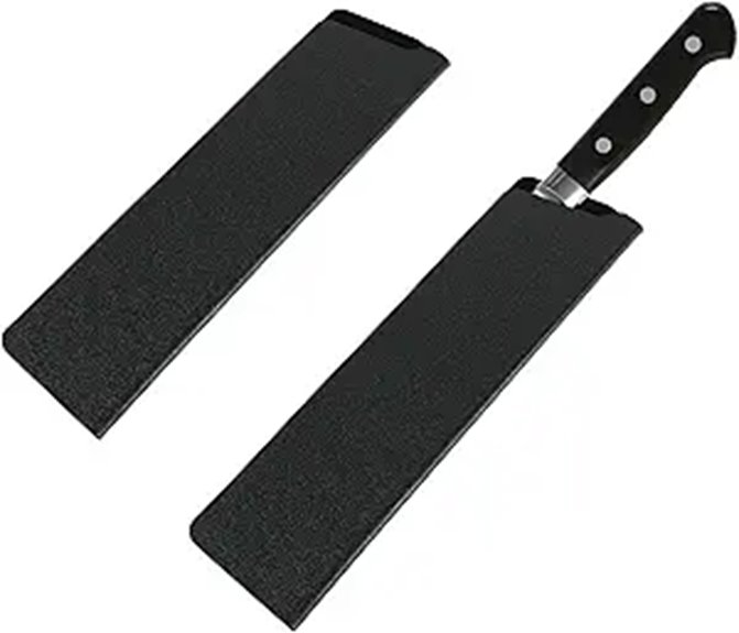 15 Best Knife Sheaths for Kitchen Knives in 2026 6 2 Pcs Waterproof Knife Edge Guards for Kitchen