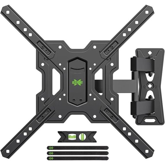 5 Best Full Motion TV Wall Mounts of 2026 for Flexible Viewing 6 UL Listed Full Motion TV Wall Mount for 26-65 Inches
