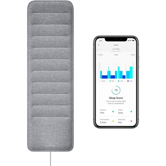 Withings Sleep Sleep Tracker Under Mattress