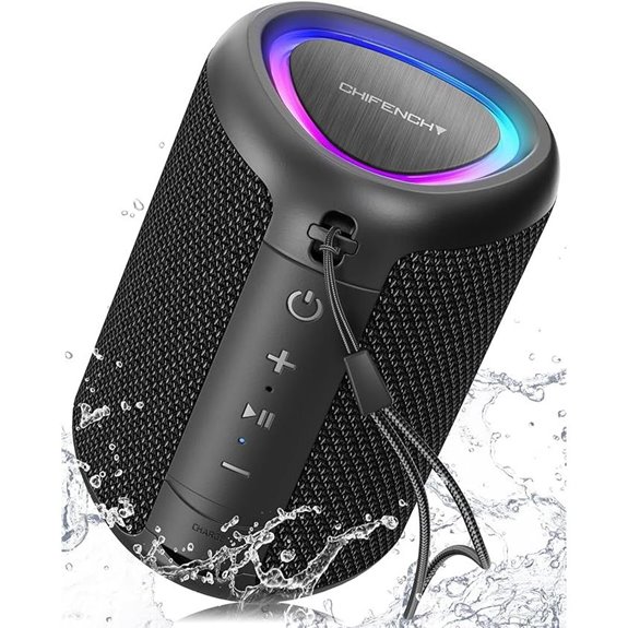 7 Best Waterproof Bluetooth Speakers for Poolside Parties and Outdoor Adventures 9 Portable Bluetooth Speaker with Lights and Waterproof Features