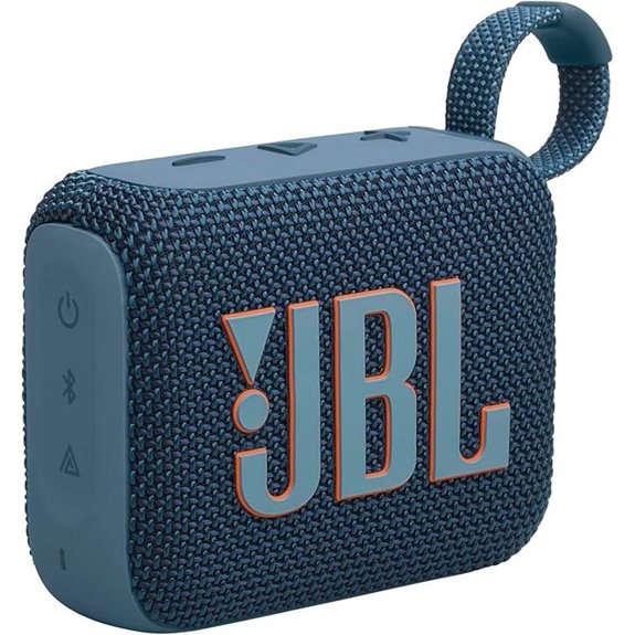 7 Best Waterproof Bluetooth Speakers for Poolside Parties and Outdoor Adventures 6 JBL Go 4 Waterproof Portable Bluetooth Speaker
