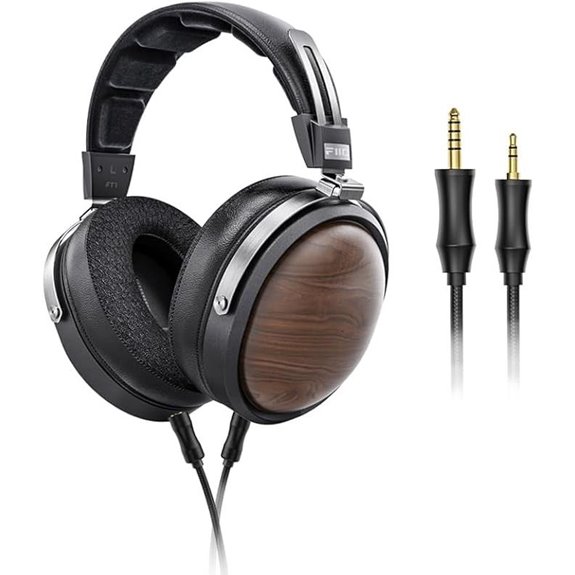 The 5 Best Audiophile Headphones of 2026 for Superior Sound Quality 3 FiiO FT1 32Ω Large Dynamic Driver Headphones with Solid Wood Cups