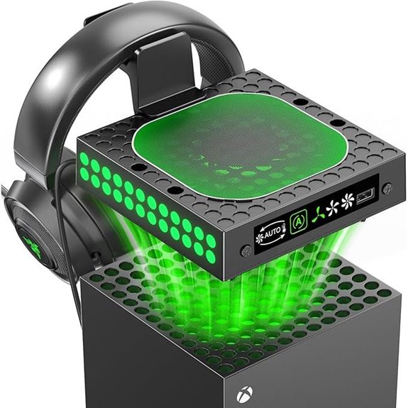 7 Best Xbox Series X Accessories That Will Take Your Gaming to the Next Level 7 XBX Series X Cooling Fan with Auto Mode