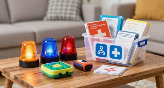 accessible emergency kit setup