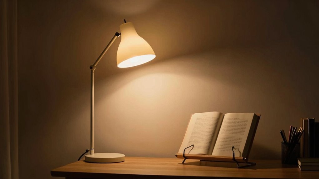 adjust lighting for even coverage