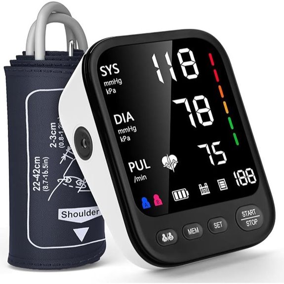 automatic arm blood pressure monitor