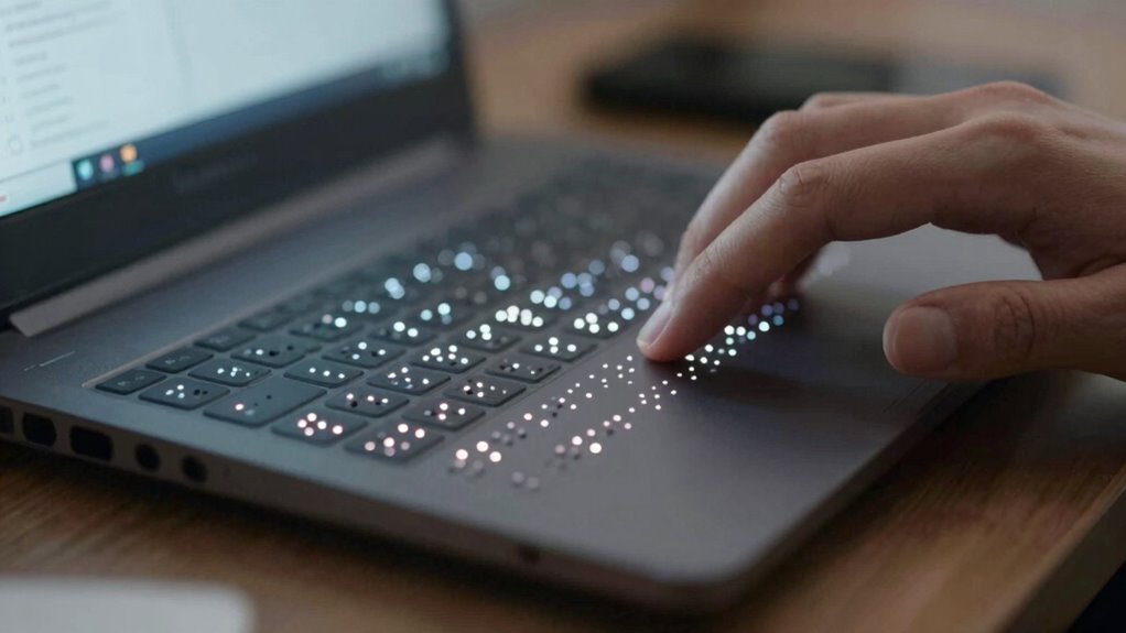 braille display screen reader integration