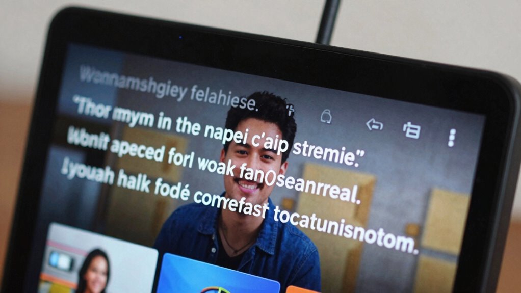 caption sync technical glitches