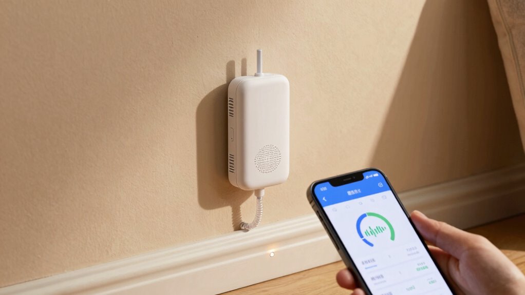 check speaker placement and noise