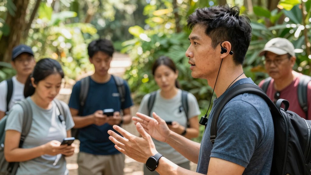 clear reliable tour communication