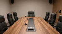 conference room audio setup