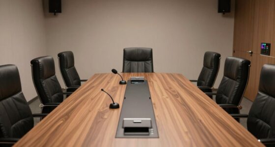 conference room audio setup