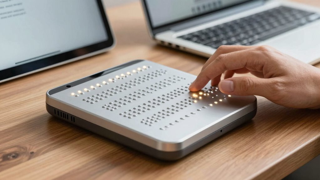 Refreshable Braille Displays: The Basics in Plain English 10 connect pair navigate seamlessly