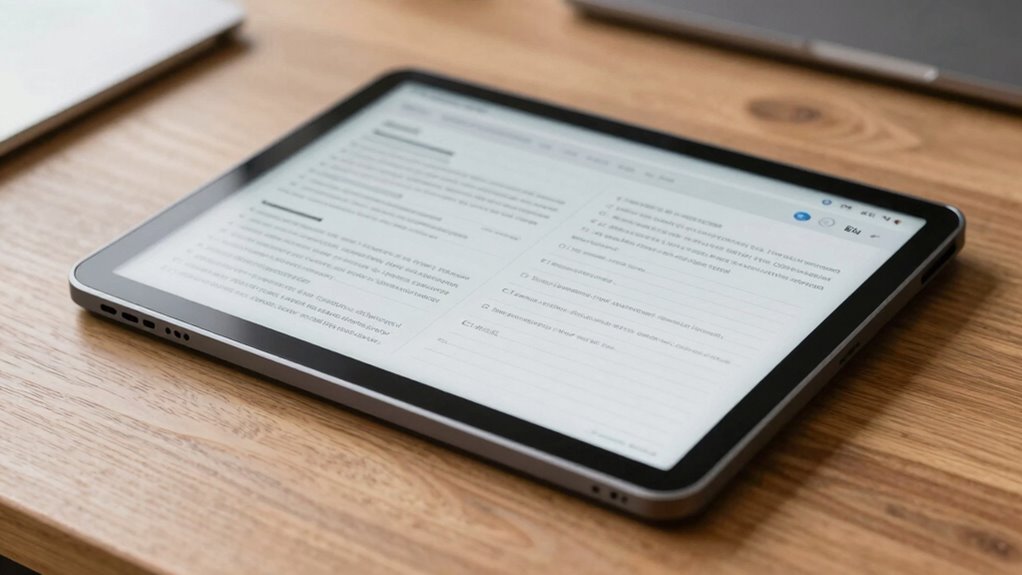 e ink tablets for low vision