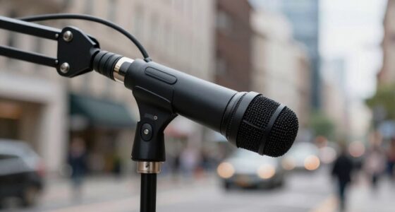 focuses on microphone directionality