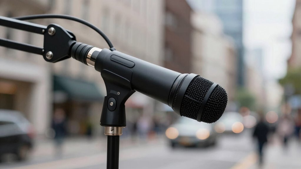 focuses on microphone directionality