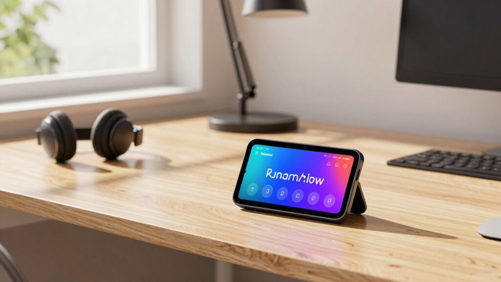 home office caption phone features