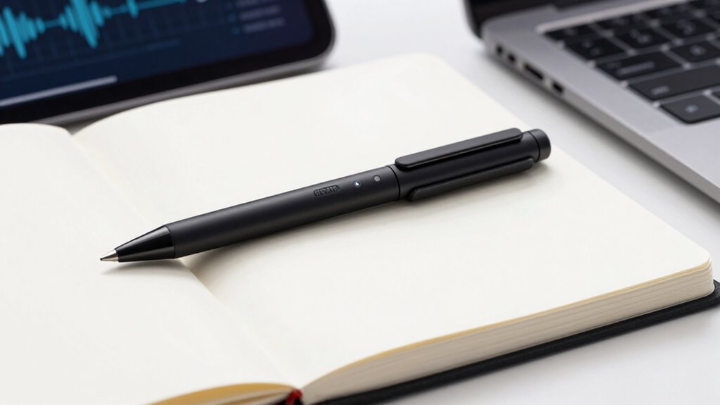 key recording pen features