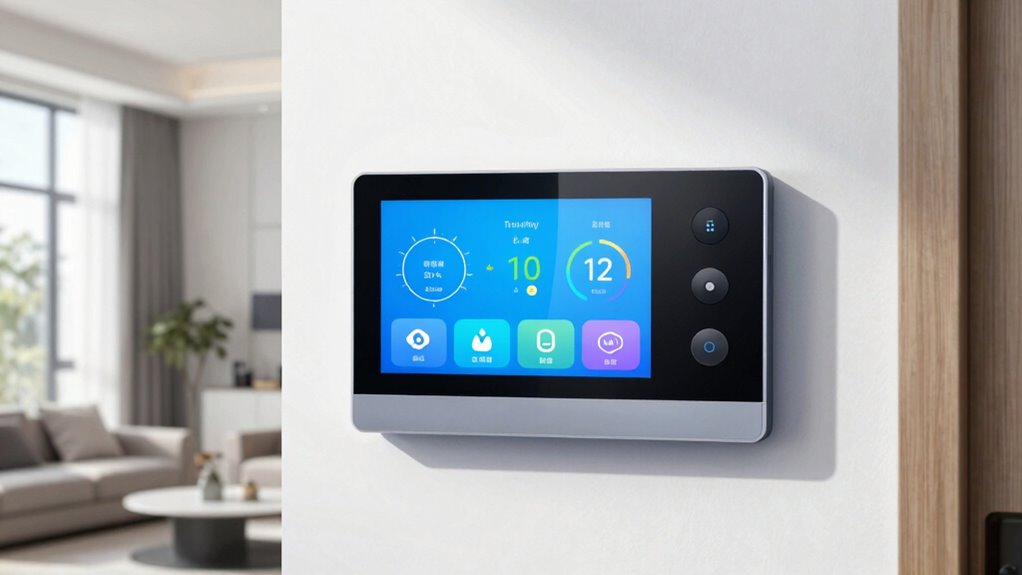 large screen smart thermostats